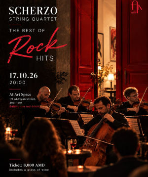 Scherzo String Quartet. The Best of Rock Hits, 2026-10-17 20:00:00, A1 ART SPACE