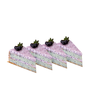 Set «Parma» Blueberry, 4 pcs