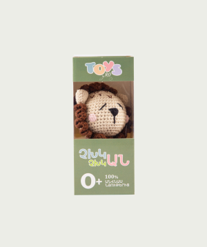 Rattle toy «Crafts by Ro» lion