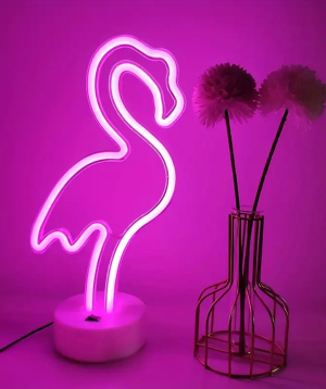 Неоная вывеска «Gift Store» Flamingo  №319