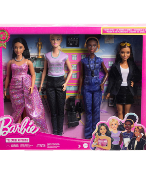 Barbie dolls 4 pieces Mattel