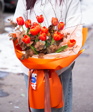 Bouquet «Aliartos» with tulips