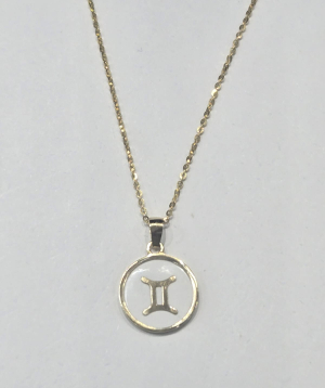 Pendant ''Less is more'' gold №79