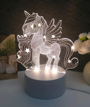 LED Lamp «Gift Store» Unicorn №2