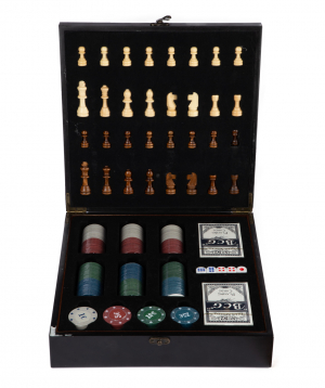 Collection `Creative Gifts` poker-chess