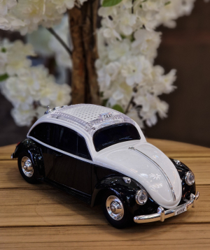 Динамик «Moonlight» Машинка, Volkswagen Beetle, 10 см, черный