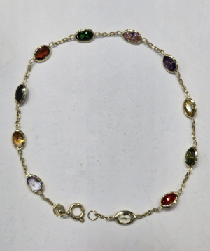 Bracelet «Less is more» gold №171