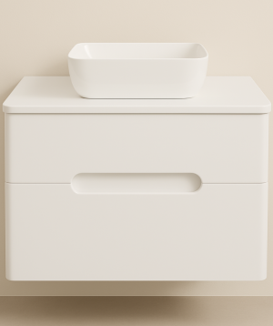 Bathroom furniture «Perla» Top 3, white, glossy