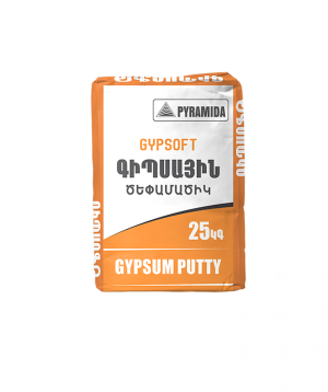 Ծեփամածիկ գիպսային GYPSOFT SHEN, 25կգ