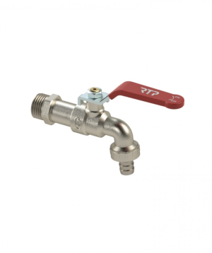 Փական գնդիկավոր լատունե 1/2x1/2-14 արտաքին/արտաքին պարուրակով