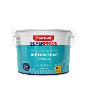 Ներկ լատեքսային SUPERPRICE 23 կգ