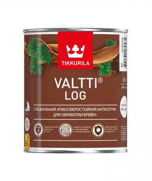 Հականեխիչ  հատուկ գերանների համար Tikkurila Valtti Log 0,9լ օրեգոն