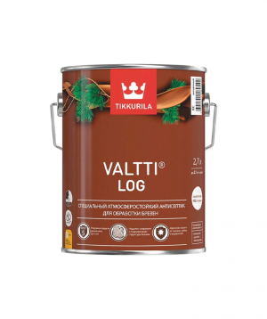 Հականեխիչ  հատուկ գերանների համար Tikkurila Valtti Log 2,7լ  դդմի ծառ