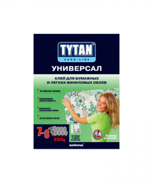 Ունիվերսալ պաստառի սոսինձ 250գր TYTAN EURO-LINE