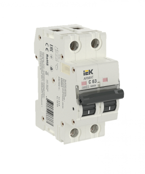 Անջատիչ ավտոմատ 2P C 63 A IEK