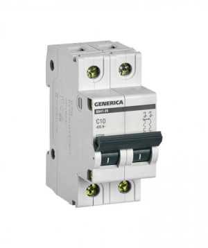 Ավտոմատ անջատիչ 2P C 10 A GENERICA IEK