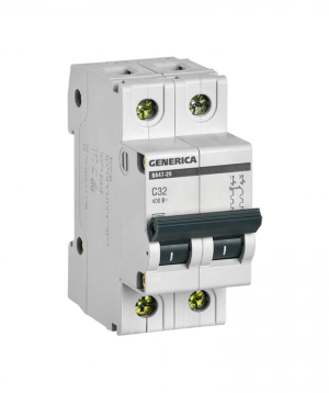 Ավտոմատ անջատիչ 2P C 32 A GENERICA IEK