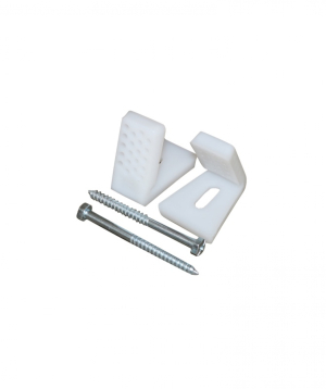 Զուգարանակոնքի  ամրակ ներկառուցվող սպիտակ