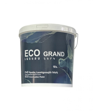 Ներկ ներքին աշխատանքների համար SHEN ECO GRAND, 10լ