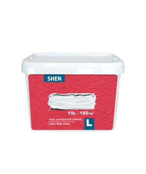 Ներկ լատեքսային SHEN L, 15լ