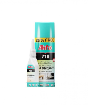 Սոսինձ էքսպրես քարի և մարմարի AKFIX 710, 200մլ+65գ