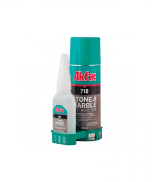 Սոսինձ էքսպրես քարի և մարմարի AKFIX 710, 400մլ+100գ