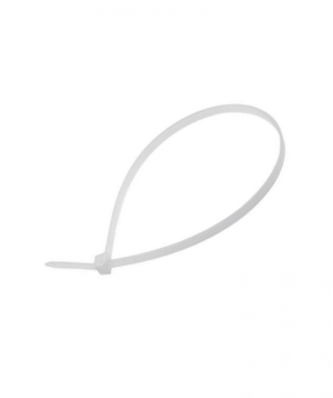 Լարի և ճկուն խողովակի խամուտ սպիտակ 4.8x500մմ, REXANT, 100 հատ