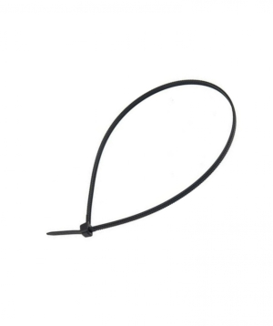 Լարի և ճկուն խողովակի խամուտ սև 4.8x500մմ, REXANT, 100 հատ