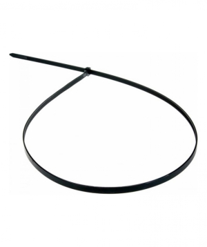 Լարի և ճկուն խողովակի խամուտ սև 9x1020մմ, REXANT, 100 հատ