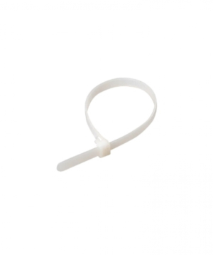 Լարի և ճկուն խողովակի խամուտ սպիտակ 3.6x350մմ, IEK, 100 հատ