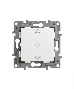 Շերտավարագույրի փոխանջատիչ 3 դիրքային 6Ա 250 Վ~ ЕTIKA / NILOE Սպիտակ