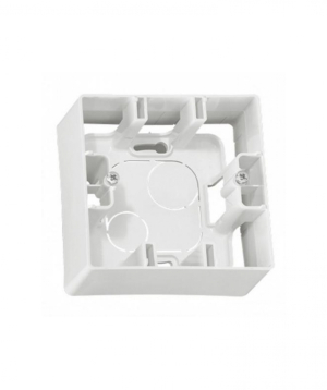 Արտաքին տուփ 1 տեղանոց ЕTIKA / NILOE Սպիտակ