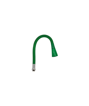 Ծորակի խողովակ սիլիկոնե ցնցուղի գլխիկով GREEN
