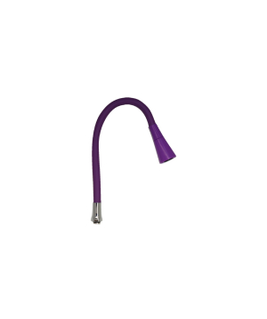 Ծորակի խողովակ սիլիկոնե ցնցուղի գլխիկով PURPLE