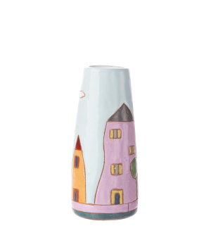 Vase `Nuard Ceramics` for flowers, City, small