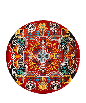 Decorative plate «ManeTiles» ceramic №82