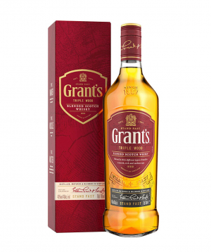 Whiskey `Grant՝s Triple Wood` 700 ml, in a box