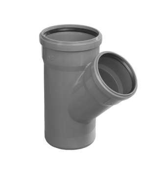 Եռաբաշխիչ 200/160х45աստիճան PVC  MAYERPLAST