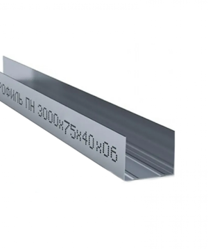 Պռոֆիլ ուղորդիչ UW 75x40 մմ, 3մ 0.6 մմ Knauf