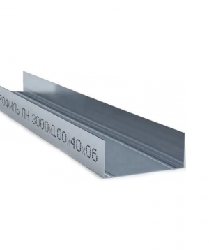 Պռոֆիլ ուղորդիչ UW 100x40 մմ, 3մ 0.6 մմ Knauf
