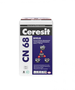 Ինքնահարթեցվող շաղախ  25կգ CERESIT CN 68