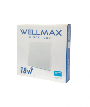 Պլաֆոն LED Wellmax քառակուսի արտաքին wefit 18W 6500K