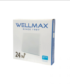 Պլաֆոն LED Wellmax քառակուսի արտաքին wefit 24W 4000K