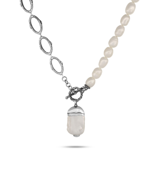 Վզնոց «DF Project» արծաթյա №53