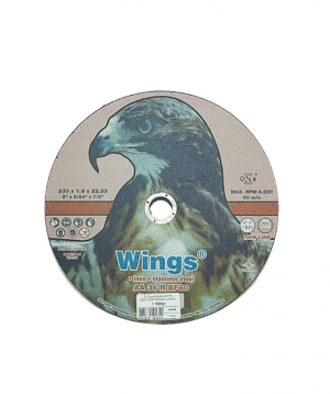 Կտրող սկավառակ 230х1,9х22,23  WINGS կարմիր