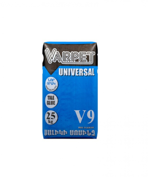Սալիկի սոսինձ  UNIVERSAL V9  VARPET 25կգ