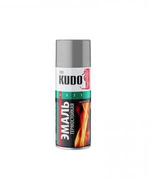 Էմալ ջերմակայուն արծաթագույն KUDO