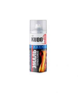 Էմալ ջերմակայուն սև KUDO