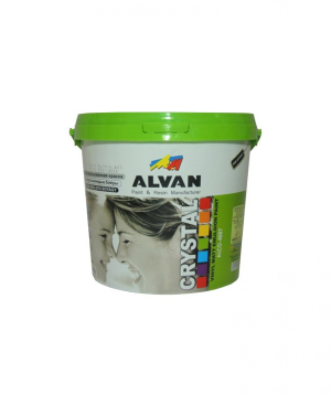 Ներկ «Alvan» Optimus 30 Crystal, ջրադիսպերսիոն, վինիլային, 11.25 կգ