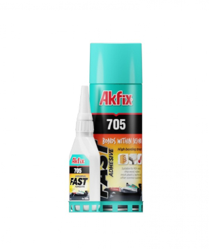 Սոսինձ 200մլ+65գր. AKFIX 705